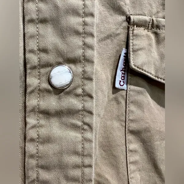 Carhartt Women’s Pearl Snap Shirt - Image 2