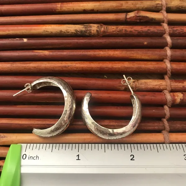 Silpada Sterling Silver Hoops - Image 7