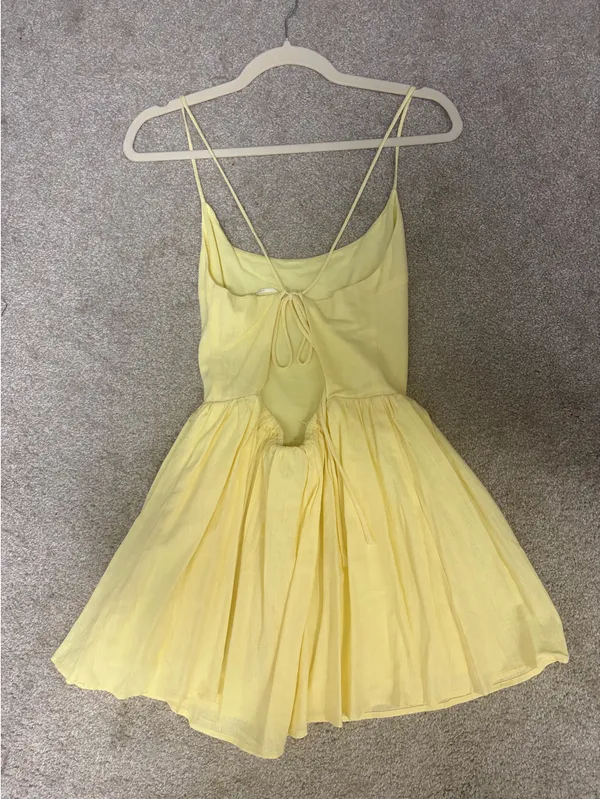Yellow White Fox Dress Boutique Mini - Image 2