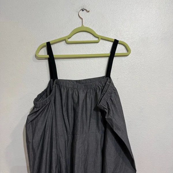 Lovers + Friends Charcoal Off Shoulder Long Sleeve Ruffle Mini Dress Sz L NWT - Image 8