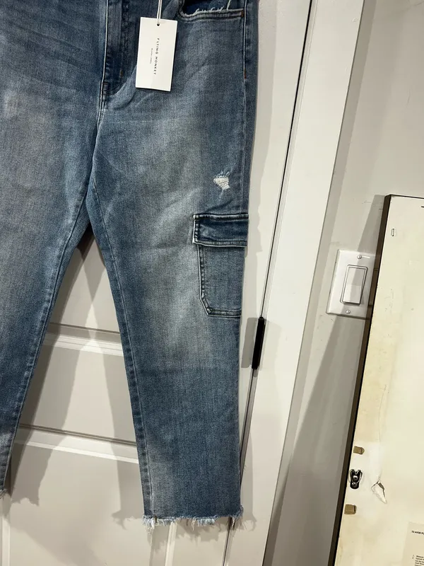 Vervet Flying Monkey Cargo Jeans - Image 5