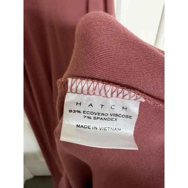HATCH The Jamie Dress Women‎ Size 2 (M/L) Rose Pink Maternity Sleeveless Maxi - Image 5