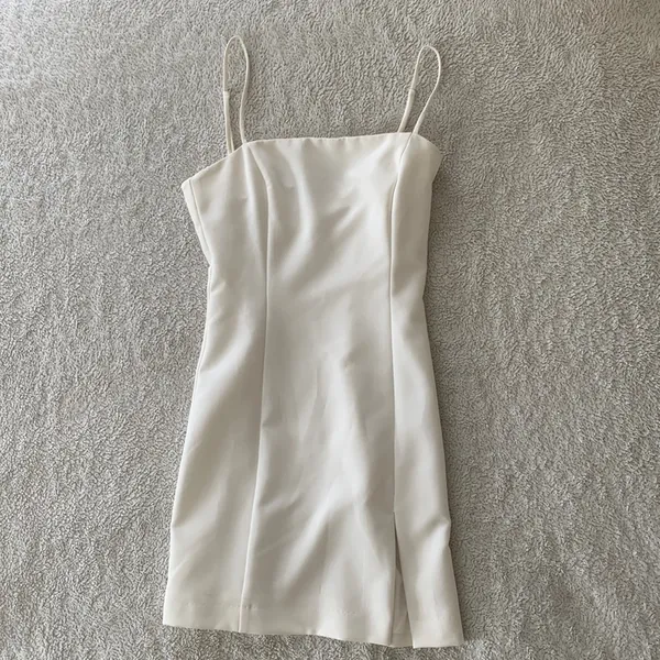 Revolve NBD | White Slit Dress - Image 3