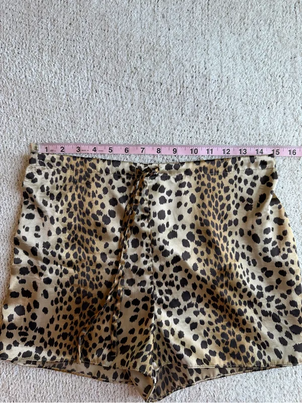 Victoria's Secret Leopard Print Satin Pajama Set VINTAGE Y2K XS - Image 6