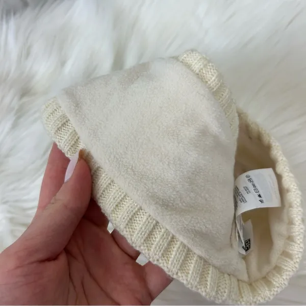 Columbia Cream Knit Ear Warmer Headband OS - Image 3