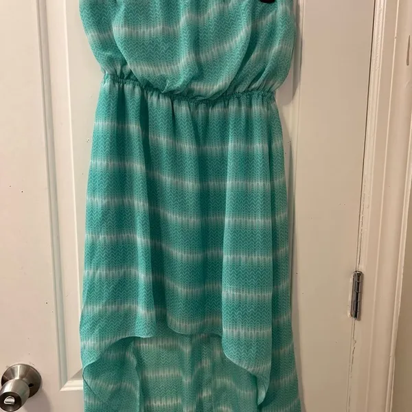 Strapless dress Green - Image 5