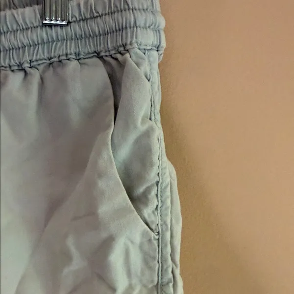 Victoria's Secret Light Blue Elastic Waist Athletic Shorts - Image 3
