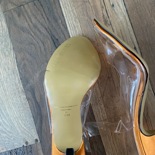 Clear Transparent Heel Shoe Size 6 - Image 6