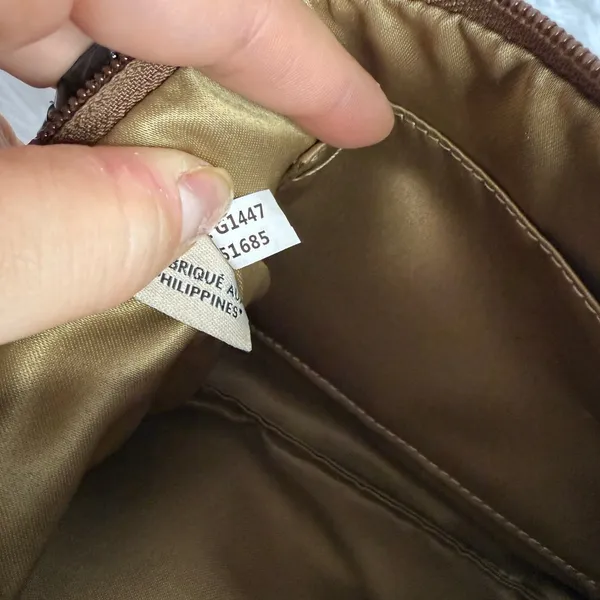 COACH Brown Signature Canvas Wristlet - Image 6