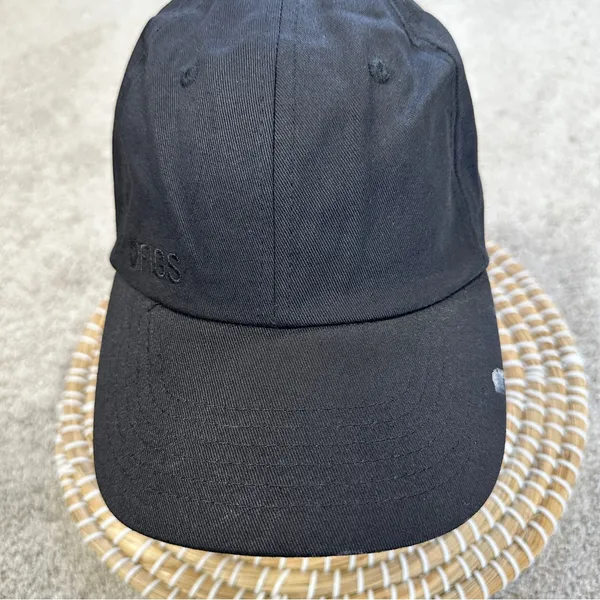 Figs Women’s Baseball Hat Cap Adjustable Strap Back in Black - Image 3
