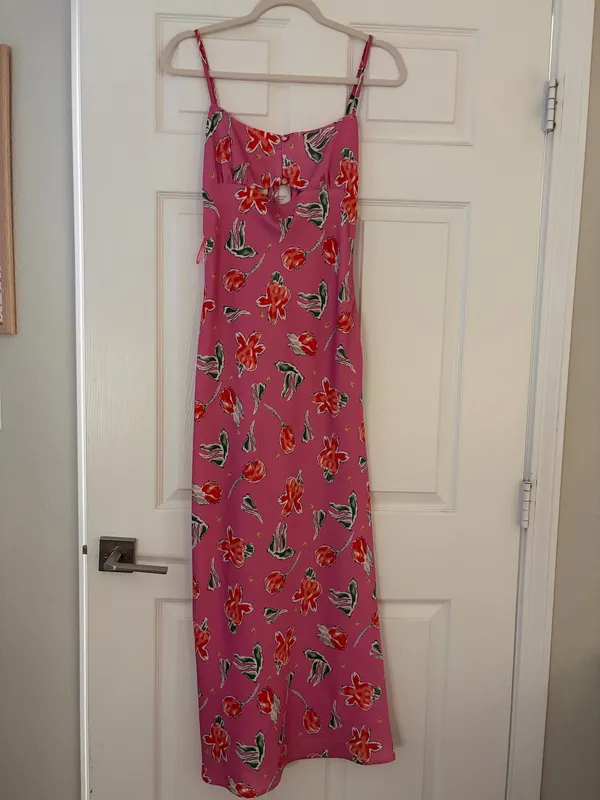 Pink maxi dress Size M - Image 2