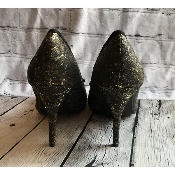 Chinese Laundry Fall for Glitter Women’s Heels Gold Size 7M New in Box - Image 9