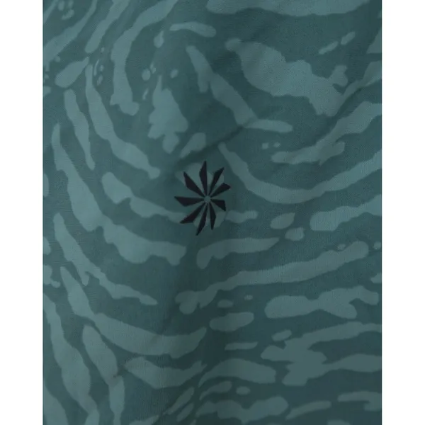 Athleta Racerback Tank Top Teal Green Animal Print Activewear Womens Small‎ - Image 4