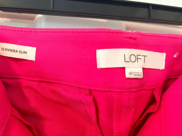 Loft Cropped Trousers Wide-Leg - Image 3