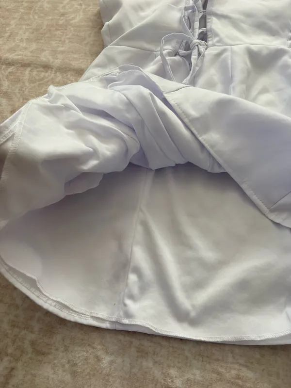 White Dress Size M - Image 3