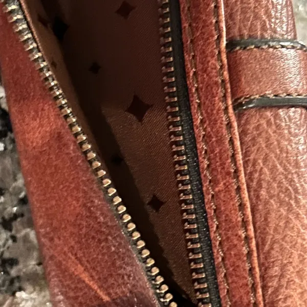 Fossil Brown Patterned Wallet - Image 11