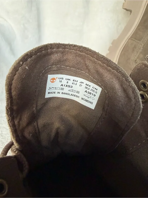 Timberland Women's Carnaby Cool 6" Boot Ankle, Olive Suede, Size 10 - Image 11