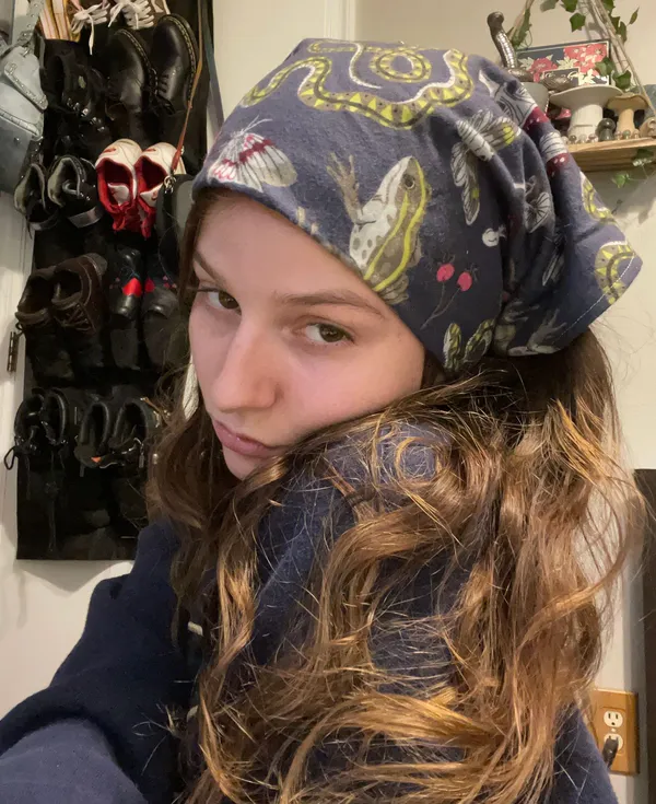 critter bandana Blue - Image 3