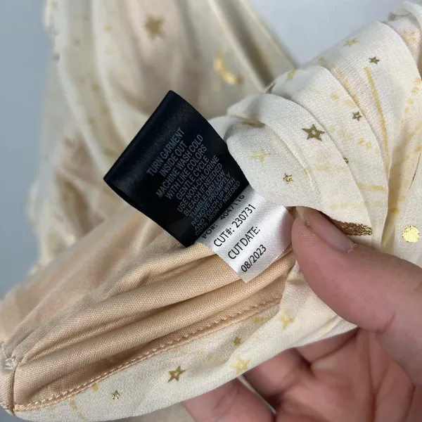 New torrid Chiffon Foil One Shoulder Crop Top star clusters size 2x - Image 7