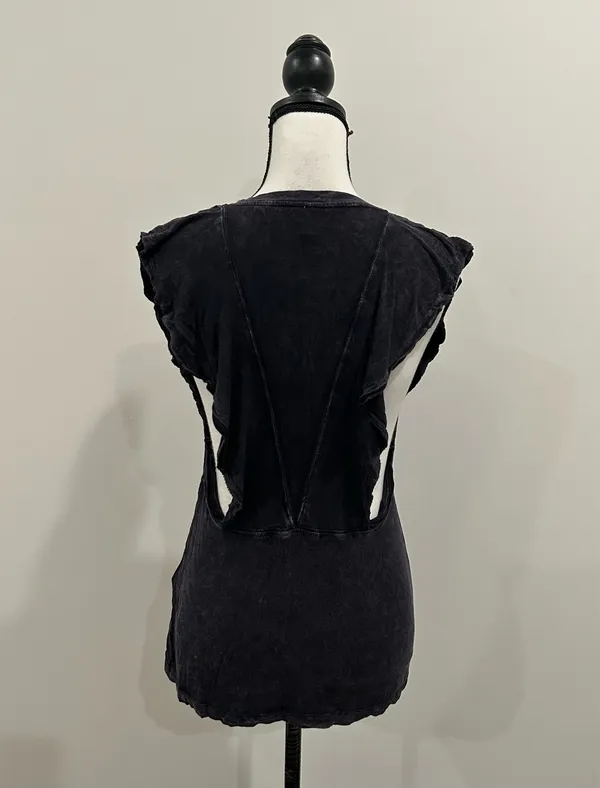 Free People Movement Weathered Ruffle Tee - Image 3