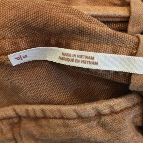 Free People Margate pleated trouser tan small - Image 8