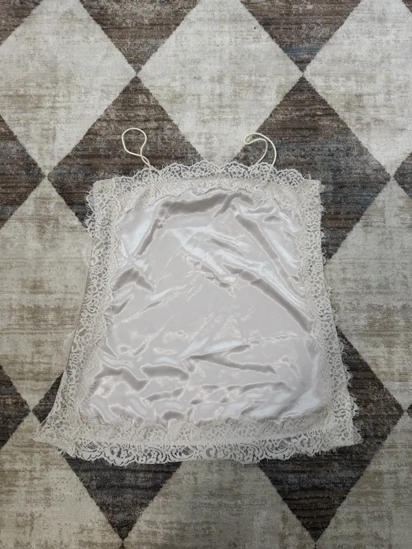& Other Stories Lace trim dress - Image 3