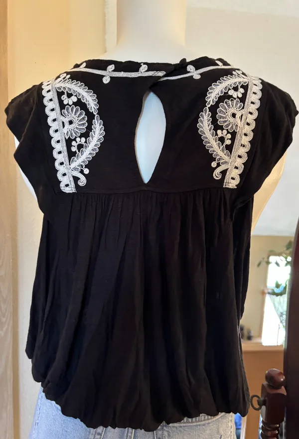 Free People Embroidered Top - Image 2