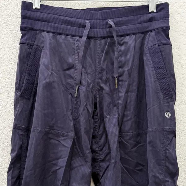 LULULEMON Athletica Dance Studio Pants No Liner in Deep Purple Size 4 - Image 3