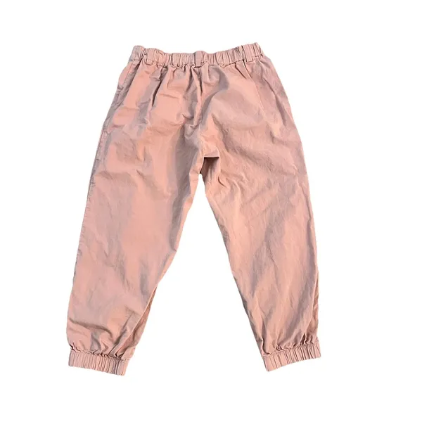 Halara Women’s Jogger Pants Medium Twill Pleated‎ Trousers Pink - Image 2