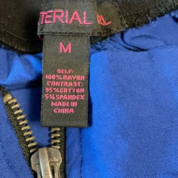 Material Girl Blue Ankle Pants - Image 6