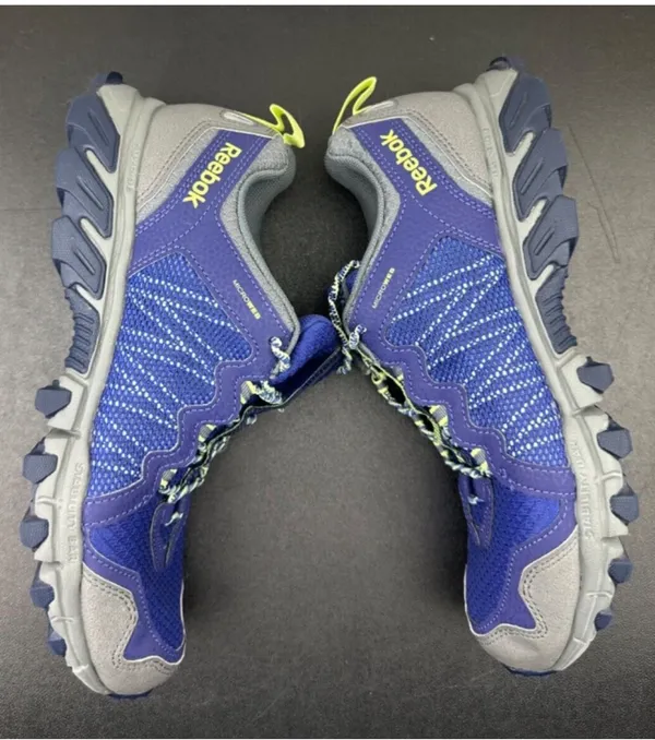 Reebok DMX Ride Trail Shoes Size 7 Women's Blue/Yellow Trail Sneakers - Image 10