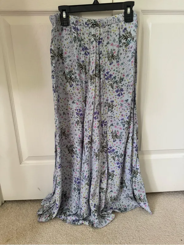 Zara floral midi skirt - Image 3