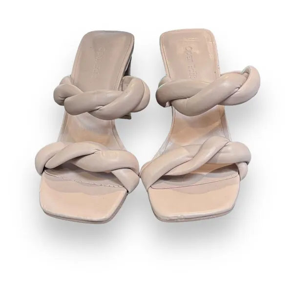 Open Edit‎ Womens Size 5.5 Beige Nude Heels - Image 2