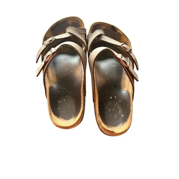 Birkenstock Mayari Women's Sandals Size 6‎ Brown Slip-On Casual - Image 6