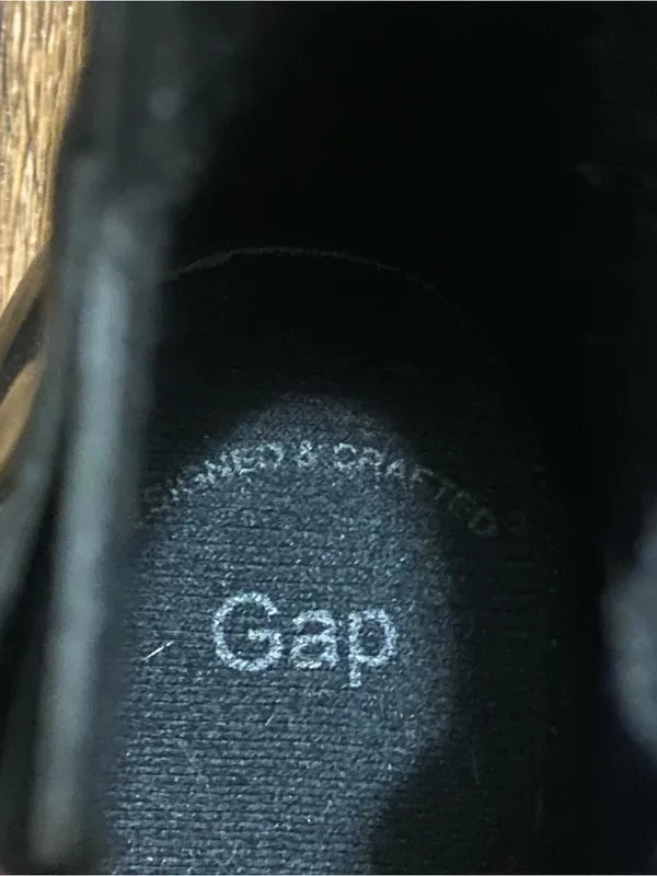 The Gap Womens Size 8 Chelsea Black Rubber Ankle Rain Boots Booties 6”H Tall - Image 8