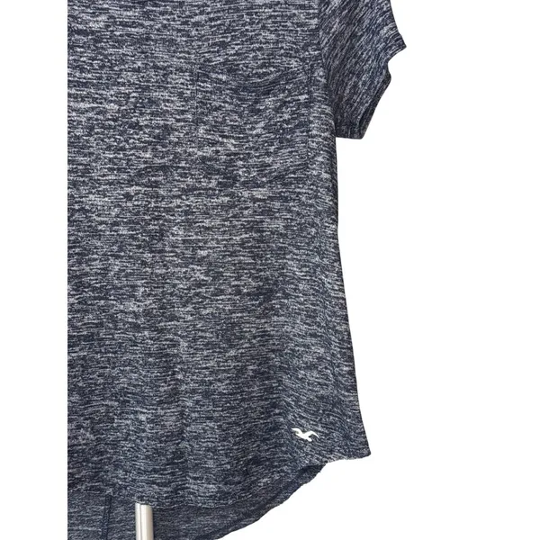 Hollister Blue Short Sleeve Tee‎ Women's Large - Image 5