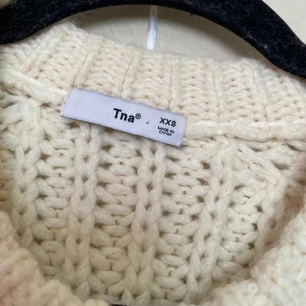 Aritzia TNA oversized chunky knitted wool blend size XXS‎ - Image 7