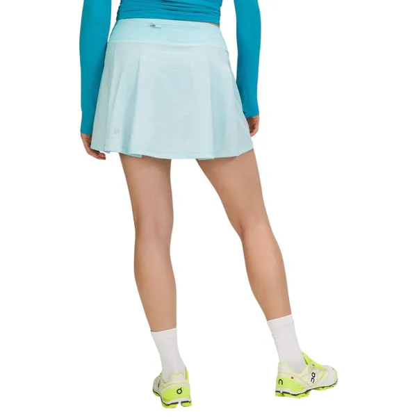 Lululemon Pace Rival Mid-Rise Skirt Tall Heather Lux Multi Icing Blue - Image 5