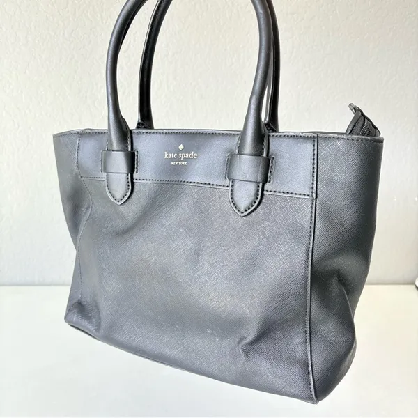 Kate Spade Melanie Satchel Black Women’s Handbag ~Very Good - Image 8
