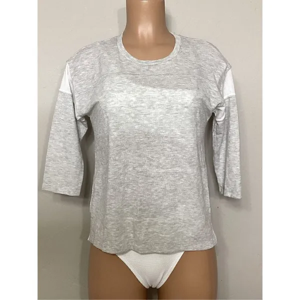 New. BILLABONG gray long sleeve tee shirt. Retails $58 - Image 3