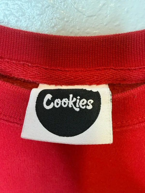 Cookies Red Original Thin Mint Crewneck Sweatshirt Size Small Unisex Streetwear - Image 4