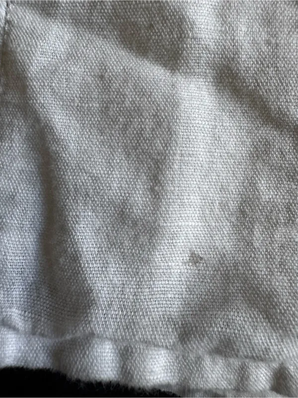 Urban outfitters White Button-Front Linen Mini Sundress - Image 9