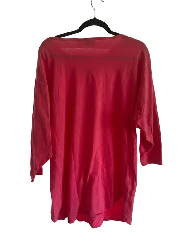Vintage Y2K Victoria's Secret Pink Long Sleeve Pocket Lounge Dress - Image 3