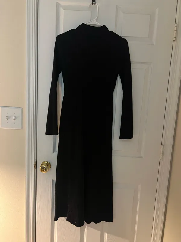 Target Sweater Dress Black - Image 4