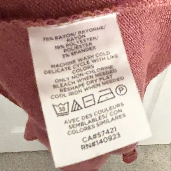 LOFT Rose Heathered Bath Robe / Cardigan Small NWT - Image 5