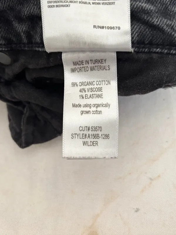 AGOLDE Wilder Mid Rise Jeans in Panoramic - Image 5