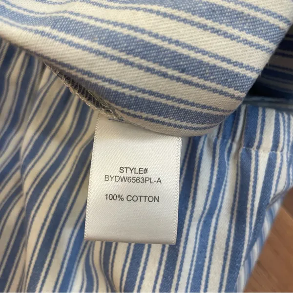 Altar'd State High Rise Blue White Striped Pajama Lounge Shorts Cotton NWT XXL - Image 9