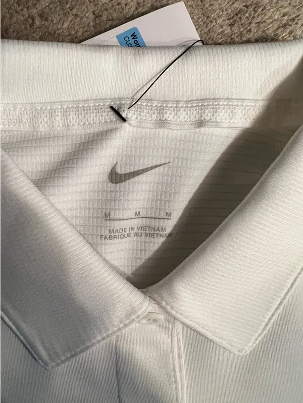 Nike white Providence College polo - Image 2