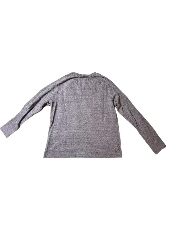 Athleta Casual Athleisure Gray Criss Cross Sweatshirt Size Large - Image 3