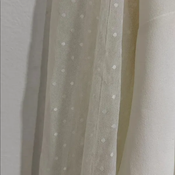 Lulus Love That Lasts Forever Ivory Balloon Sleeve Bodycon Mini Dress NWT - Image 4